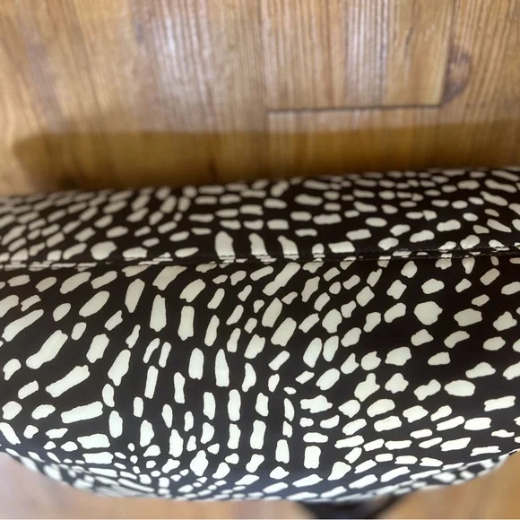 Kate Spade Animal Print Shoulder Bag Brown and Ivory - Picture 7 of 14